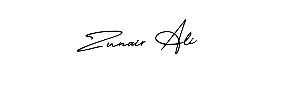 Similarly AmerikaSignatureDemo-Regular is the best handwritten signature design. Signature creator online .You can use it as an online autograph creator for name Zunair Ali. Zunair Ali signature style 3 images and pictures png