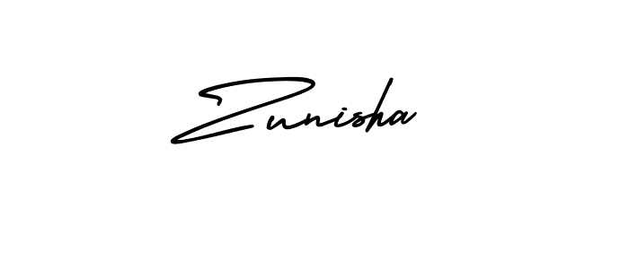 Make a short Zunisha signature style. Manage your documents anywhere anytime using AmerikaSignatureDemo-Regular. Create and add eSignatures, submit forms, share and send files easily. Zunisha signature style 3 images and pictures png