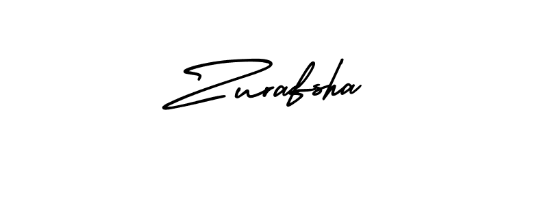 Design your own signature with our free online signature maker. With this signature software, you can create a handwritten (AmerikaSignatureDemo-Regular) signature for name Zurafsha. Zurafsha signature style 3 images and pictures png
