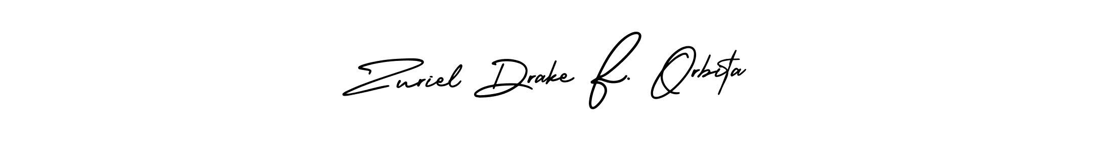 Here are the top 10 professional signature styles for the name Zuriel Drake F. Orbita. These are the best autograph styles you can use for your name. Zuriel Drake F. Orbita signature style 3 images and pictures png