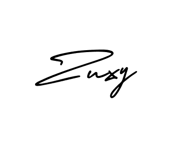 You should practise on your own different ways (AmerikaSignatureDemo-Regular) to write your name (Zuxy) in signature. don't let someone else do it for you. Zuxy signature style 3 images and pictures png