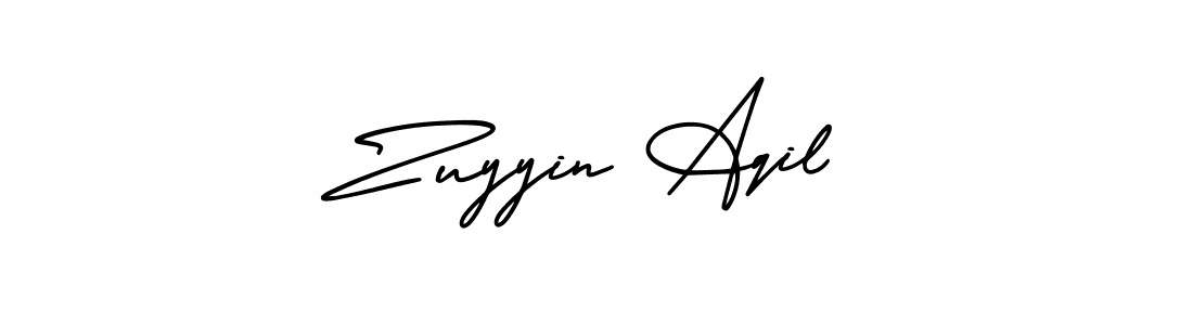 You can use this online signature creator to create a handwritten signature for the name Zuyyin Aqil. This is the best online autograph maker. Zuyyin Aqil signature style 3 images and pictures png