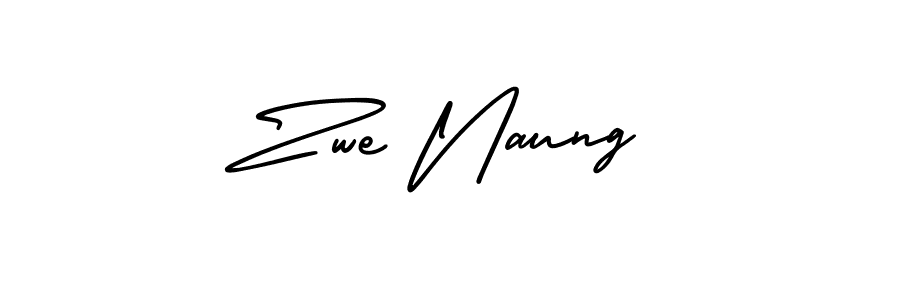 It looks lik you need a new signature style for name Zwe Naung. Design unique handwritten (AmerikaSignatureDemo-Regular) signature with our free signature maker in just a few clicks. Zwe Naung signature style 3 images and pictures png