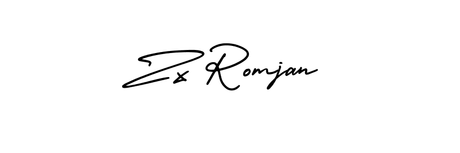 Best and Professional Signature Style for Zx Romjan. AmerikaSignatureDemo-Regular Best Signature Style Collection. Zx Romjan signature style 3 images and pictures png