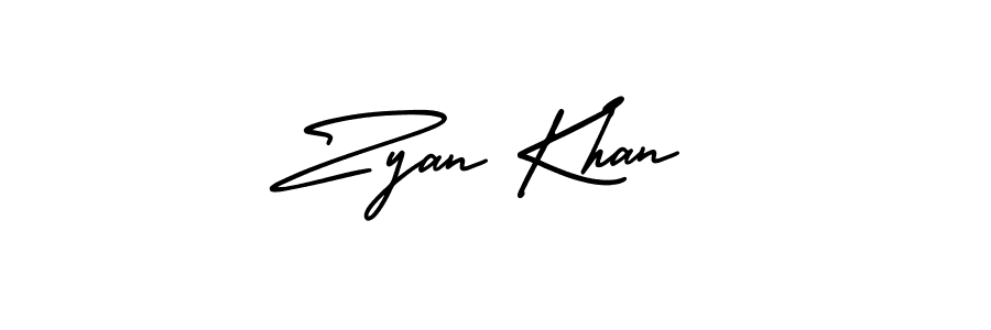 Best and Professional Signature Style for Zyan Khan. AmerikaSignatureDemo-Regular Best Signature Style Collection. Zyan Khan signature style 3 images and pictures png