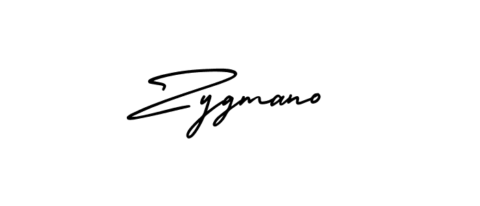 How to Draw Zygmano signature style? AmerikaSignatureDemo-Regular is a latest design signature styles for name Zygmano. Zygmano signature style 3 images and pictures png