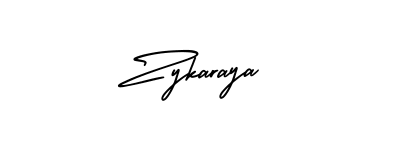 Make a beautiful signature design for name Zykaraya. Use this online signature maker to create a handwritten signature for free. Zykaraya signature style 3 images and pictures png