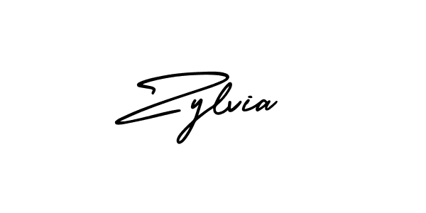 Similarly AmerikaSignatureDemo-Regular is the best handwritten signature design. Signature creator online .You can use it as an online autograph creator for name Zylvia. Zylvia signature style 3 images and pictures png