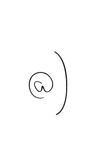 You can use this online signature creator to create a handwritten signature for the name @);(. This is the best online autograph maker. @);( signature style 4 images and pictures png