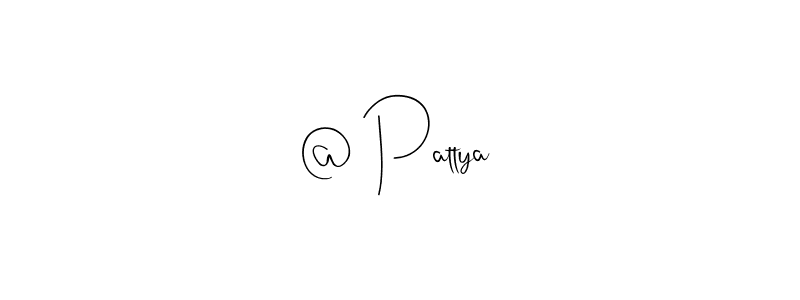 It looks lik you need a new signature style for name @ Pattya. Design unique handwritten (Andilay-7BmLP) signature with our free signature maker in just a few clicks. @ Pattya signature style 4 images and pictures png