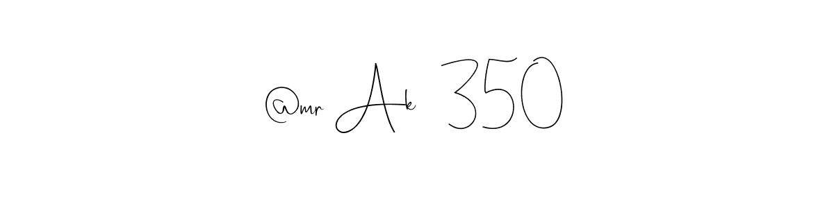 This is the best signature style for the @mr Ak   350 name. Also you like these signature font (Andilay-7BmLP). Mix name signature. @mr Ak   350 signature style 4 images and pictures png