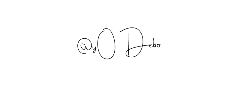 Design your own signature with our free online signature maker. With this signature software, you can create a handwritten (Andilay-7BmLP) signature for name @y0 Debo. @y0 Debo signature style 4 images and pictures png