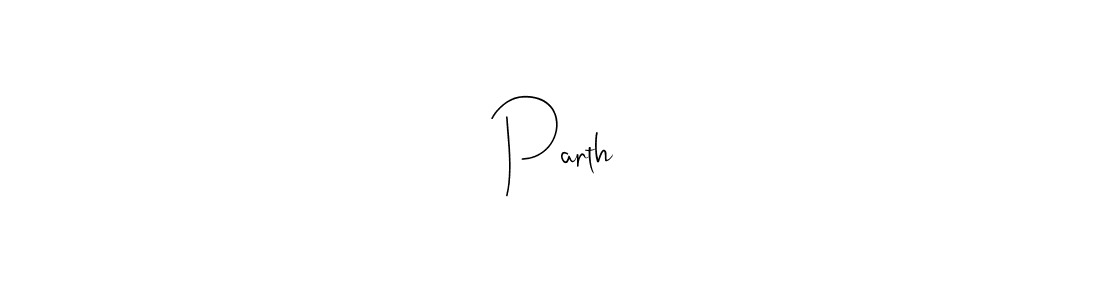 Use a signature maker to create a handwritten signature online. With this signature software, you can design (Andilay-7BmLP) your own signature for name || Parth ||. || Parth || signature style 4 images and pictures png