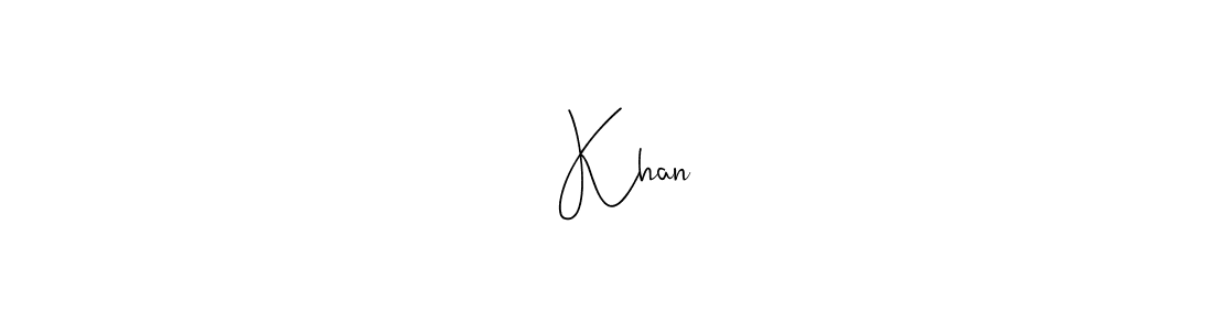 Create a beautiful signature design for name यू Khan. With this signature (Andilay-7BmLP) fonts, you can make a handwritten signature for free. यू Khan signature style 4 images and pictures png