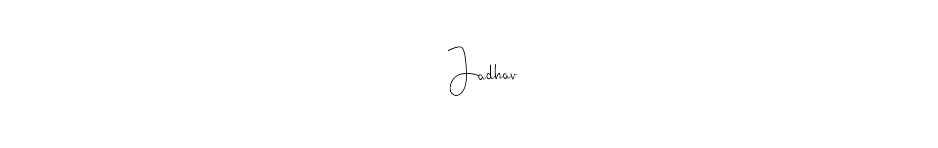 Use a signature maker to create a handwritten signature online. With this signature software, you can design (Andilay-7BmLP) your own signature for name सतिश Jadhav. सतिश Jadhav signature style 4 images and pictures png