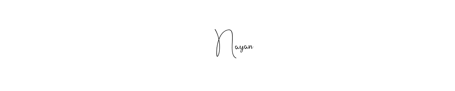 Design your own signature with our free online signature maker. With this signature software, you can create a handwritten (Andilay-7BmLP) signature for name নয়ন Nayan. নয়ন Nayan signature style 4 images and pictures png