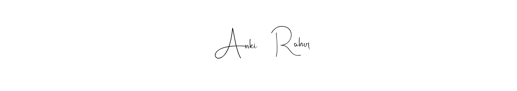 Check out images of Autograph of — Anki    Rahul name. Actor — Anki    Rahul Signature Style. Andilay-7BmLP is a professional sign style online. — Anki    Rahul signature style 4 images and pictures png