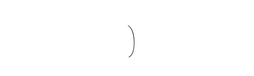 Also You can easily find your signature by using the search form. We will create ◠‿◠) name handwritten signature images for you free of cost using Andilay-7BmLP sign style. ◠‿◠) signature style 4 images and pictures png