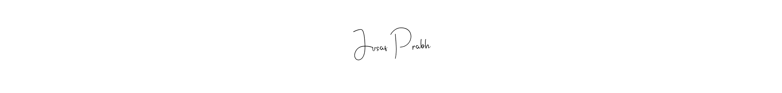 Design your own signature with our free online signature maker. With this signature software, you can create a handwritten (Andilay-7BmLP) signature for name ❤️ Jusaf Prabh ❤️. ❤️ Jusaf Prabh ❤️ signature style 4 images and pictures png