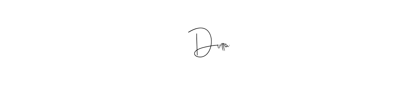 How to make      Dutta     name signature. Use Andilay-7BmLP style for creating short signs online. This is the latest handwritten sign.      Dutta     signature style 4 images and pictures png