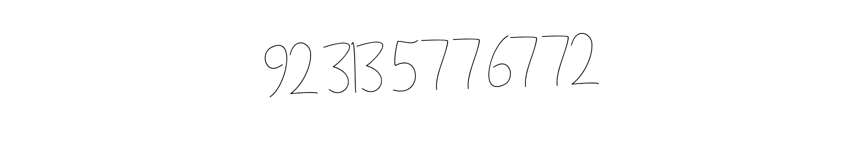 Design your own signature with our free online signature maker. With this signature software, you can create a handwritten (Andilay-7BmLP) signature for name   92 313 577 6772.   92 313 577 6772 signature style 4 images and pictures png