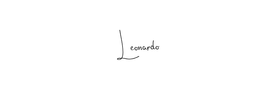 if you are searching for the best signature style for your name  Leonardo. so please give up your signature search. here we have designed multiple signature styles  using Andilay-7BmLP.  Leonardo signature style 4 images and pictures png