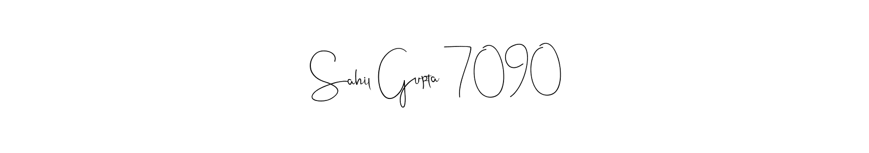 Best and Professional Signature Style for  Sahil Gupta 7090. Andilay-7BmLP Best Signature Style Collection.  Sahil Gupta 7090 signature style 4 images and pictures png