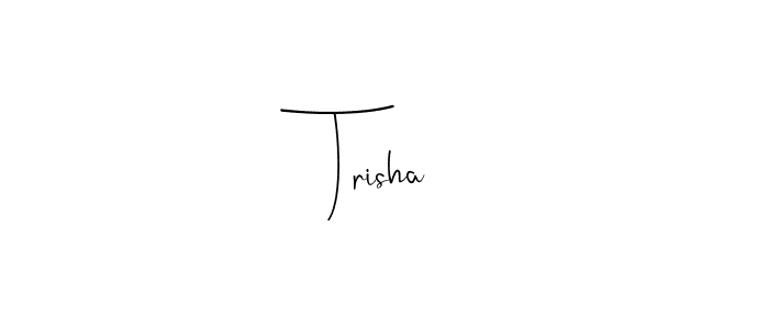 Here are the top 10 professional signature styles for the name  Trisha. These are the best autograph styles you can use for your name.  Trisha signature style 4 images and pictures png