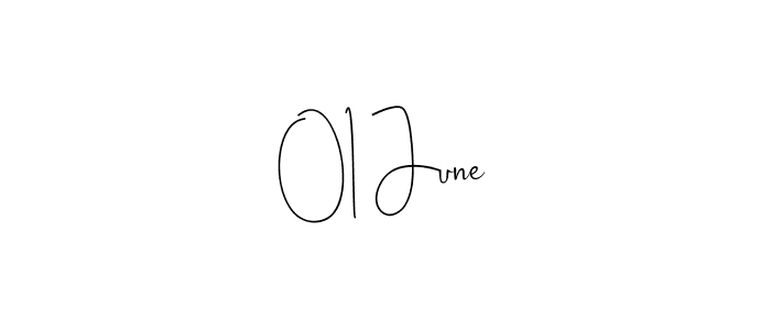 How to make 01 June name signature. Use Andilay-7BmLP style for creating short signs online. This is the latest handwritten sign. 01 June signature style 4 images and pictures png