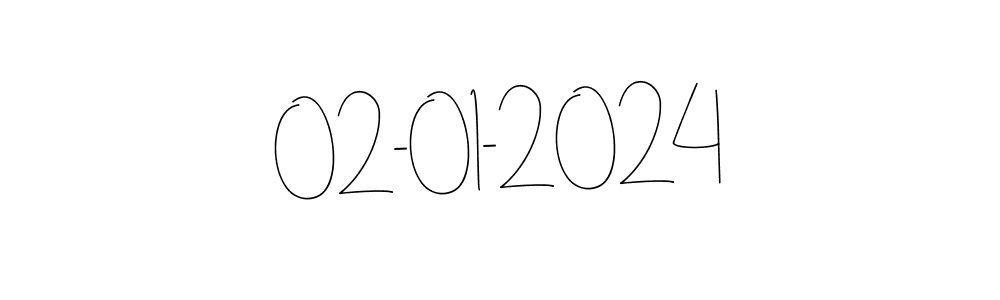 Use a signature maker to create a handwritten signature online. With this signature software, you can design (Andilay-7BmLP) your own signature for name 02-01-2024. 02-01-2024 signature style 4 images and pictures png