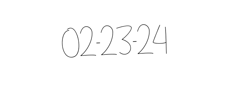 The best way (Andilay-7BmLP) to make a short signature is to pick only two or three words in your name. The name 02-23-24 include a total of six letters. For converting this name. 02-23-24 signature style 4 images and pictures png