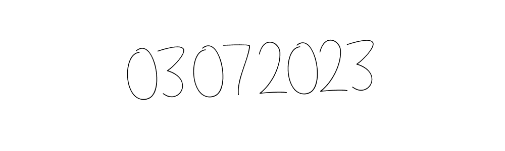 Create a beautiful signature design for name 03 07 2023. With this signature (Andilay-7BmLP) fonts, you can make a handwritten signature for free. 03 07 2023 signature style 4 images and pictures png