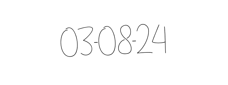 Create a beautiful signature design for name 03-08-24. With this signature (Andilay-7BmLP) fonts, you can make a handwritten signature for free. 03-08-24 signature style 4 images and pictures png