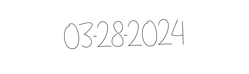 The best way (Andilay-7BmLP) to make a short signature is to pick only two or three words in your name. The name 03-28-2024 include a total of six letters. For converting this name. 03-28-2024 signature style 4 images and pictures png