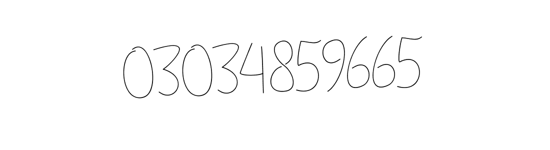 Design your own signature with our free online signature maker. With this signature software, you can create a handwritten (Andilay-7BmLP) signature for name 03034859665. 03034859665 signature style 4 images and pictures png