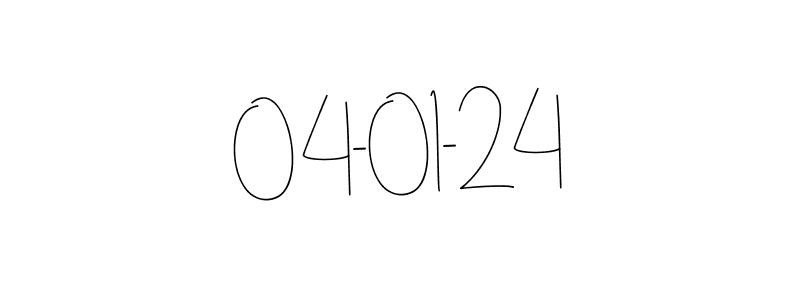 Create a beautiful signature design for name 04-01-24. With this signature (Andilay-7BmLP) fonts, you can make a handwritten signature for free. 04-01-24 signature style 4 images and pictures png