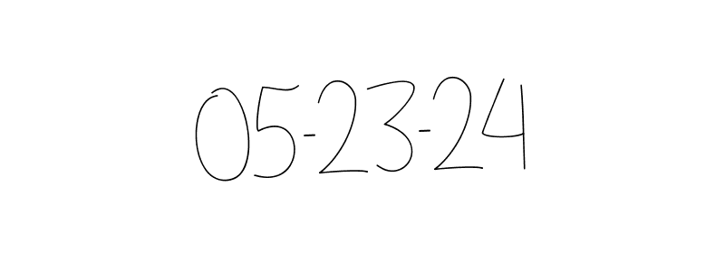 Use a signature maker to create a handwritten signature online. With this signature software, you can design (Andilay-7BmLP) your own signature for name 05-23-24. 05-23-24 signature style 4 images and pictures png