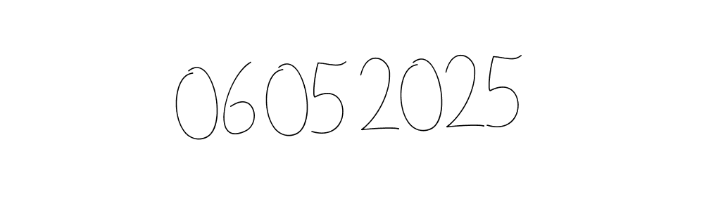 if you are searching for the best signature style for your name 06 05 2025. so please give up your signature search. here we have designed multiple signature styles  using Andilay-7BmLP. 06 05 2025 signature style 4 images and pictures png