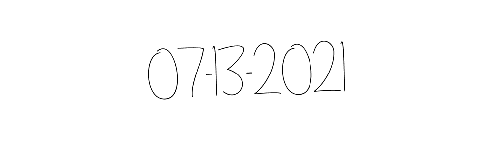 Andilay-7BmLP is a professional signature style that is perfect for those who want to add a touch of class to their signature. It is also a great choice for those who want to make their signature more unique. Get 07-13-2021 name to fancy signature for free. 07-13-2021 signature style 4 images and pictures png