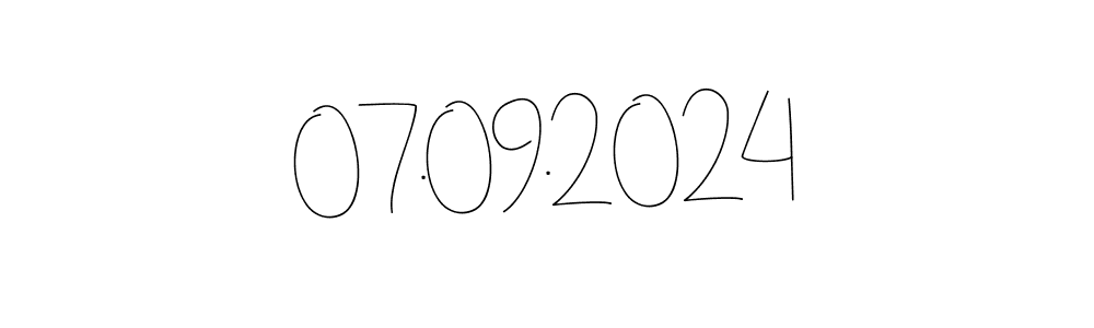 This is the best signature style for the 07.09.2024 name. Also you like these signature font (Andilay-7BmLP). Mix name signature. 07.09.2024 signature style 4 images and pictures png