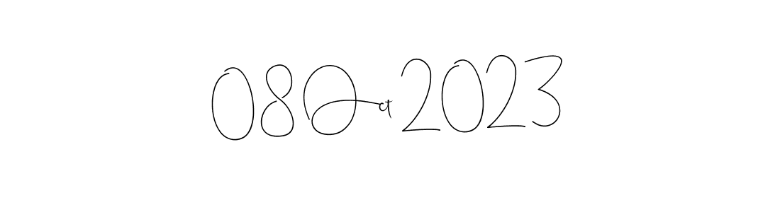 Best and Professional Signature Style for 08 Oct 2023. Andilay-7BmLP Best Signature Style Collection. 08 Oct 2023 signature style 4 images and pictures png