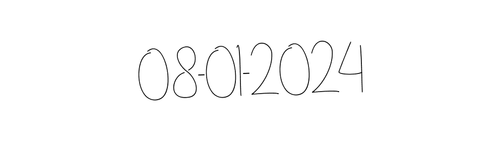 Use a signature maker to create a handwritten signature online. With this signature software, you can design (Andilay-7BmLP) your own signature for name 08-01-2024. 08-01-2024 signature style 4 images and pictures png