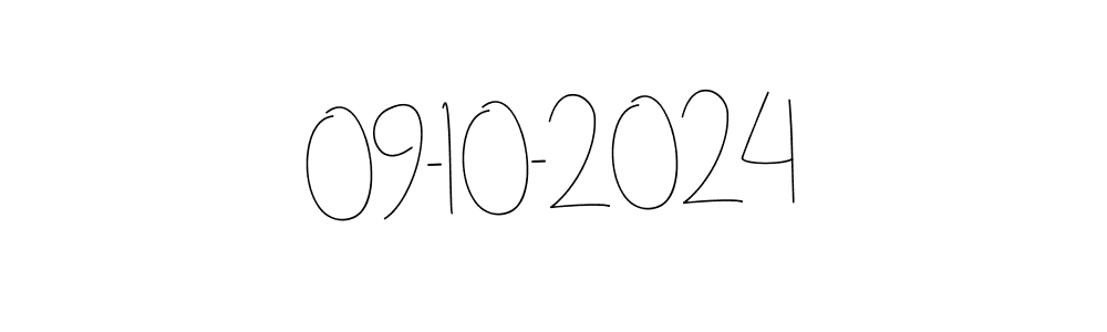 Make a beautiful signature design for name 09-10-2024. Use this online signature maker to create a handwritten signature for free. 09-10-2024 signature style 4 images and pictures png