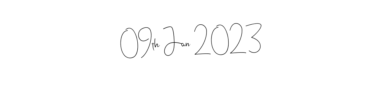 09th Jan 2023 stylish signature style. Best Handwritten Sign (Andilay-7BmLP) for my name. Handwritten Signature Collection Ideas for my name 09th Jan 2023. 09th Jan 2023 signature style 4 images and pictures png