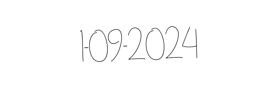 Use a signature maker to create a handwritten signature online. With this signature software, you can design (Andilay-7BmLP) your own signature for name 1-09-2024. 1-09-2024 signature style 4 images and pictures png