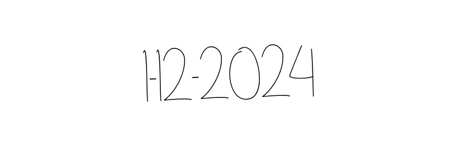 How to Draw 1-12-2024 signature style? Andilay-7BmLP is a latest design signature styles for name 1-12-2024. 1-12-2024 signature style 4 images and pictures png