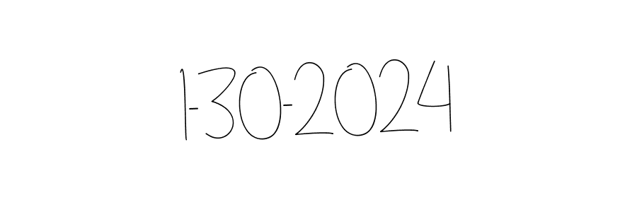 How to Draw 1-30-2024 signature style? Andilay-7BmLP is a latest design signature styles for name 1-30-2024. 1-30-2024 signature style 4 images and pictures png