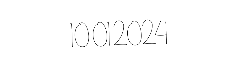 The best way (Andilay-7BmLP) to make a short signature is to pick only two or three words in your name. The name 10 01 2024 include a total of six letters. For converting this name. 10 01 2024 signature style 4 images and pictures png