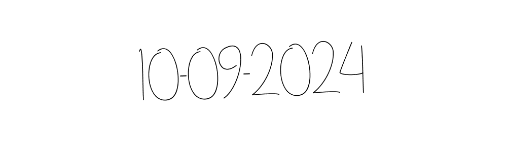 Use a signature maker to create a handwritten signature online. With this signature software, you can design (Andilay-7BmLP) your own signature for name 10-09-2024. 10-09-2024 signature style 4 images and pictures png