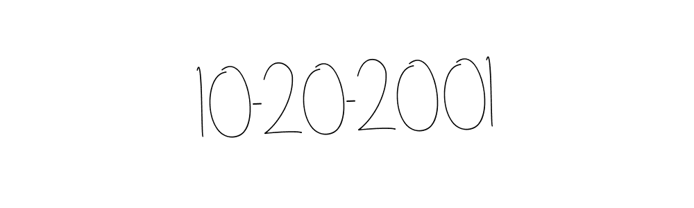 How to make 10-20-2001 signature? Andilay-7BmLP is a professional autograph style. Create handwritten signature for 10-20-2001 name. 10-20-2001 signature style 4 images and pictures png